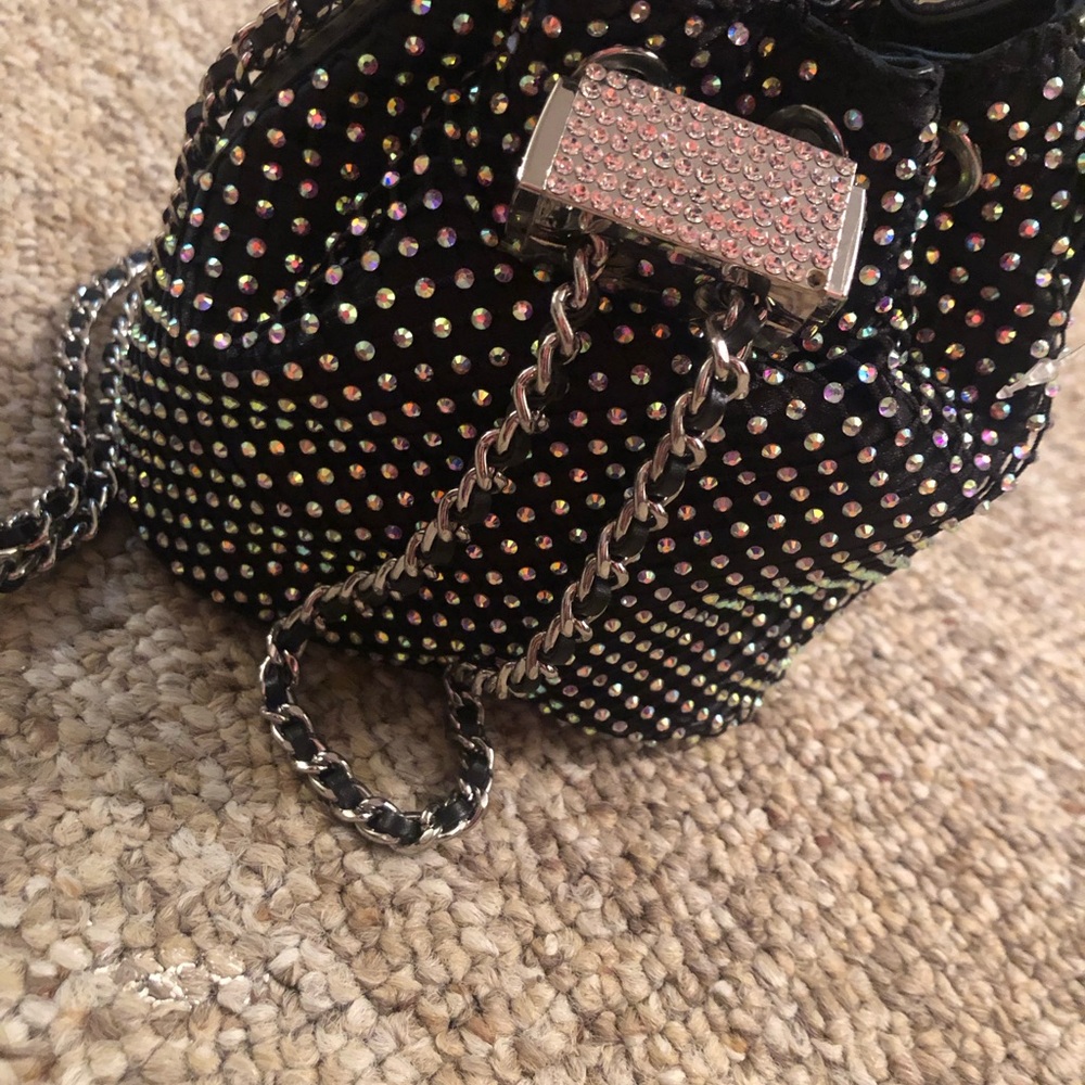 Black Studded Women's Bag